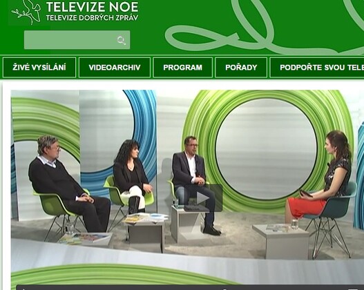 Kulatý stůl o dobrovolnictví v TV NOE